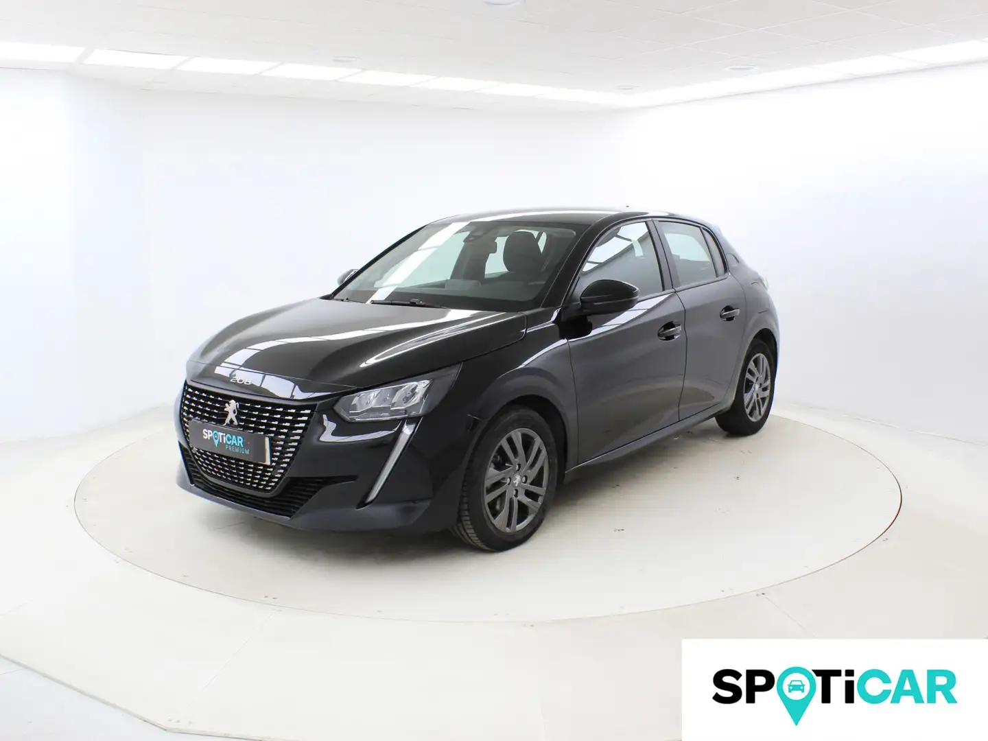 Peugeot 208 1.2 Puretech S&S Active Pack EAT8 100 Noir - 2