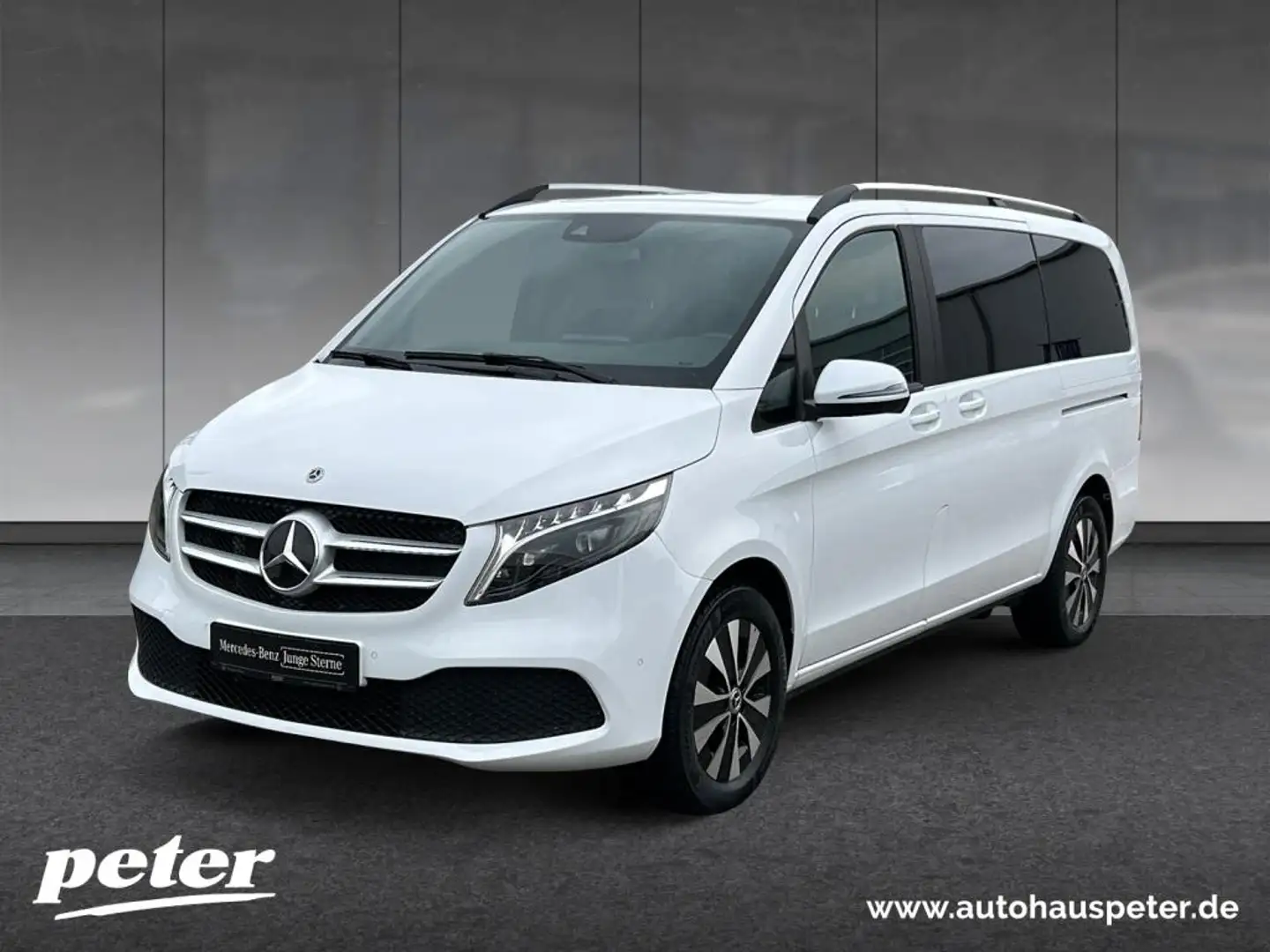Mercedes-Benz V 250 d 4MATIC STHZG+LED+AHK+KAMERA+NAVI Weiß - 1