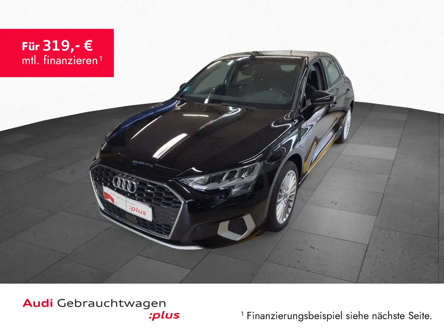 Audi A3 40 TFSI e LED Navi PDC CarPlay Schwarz - 1