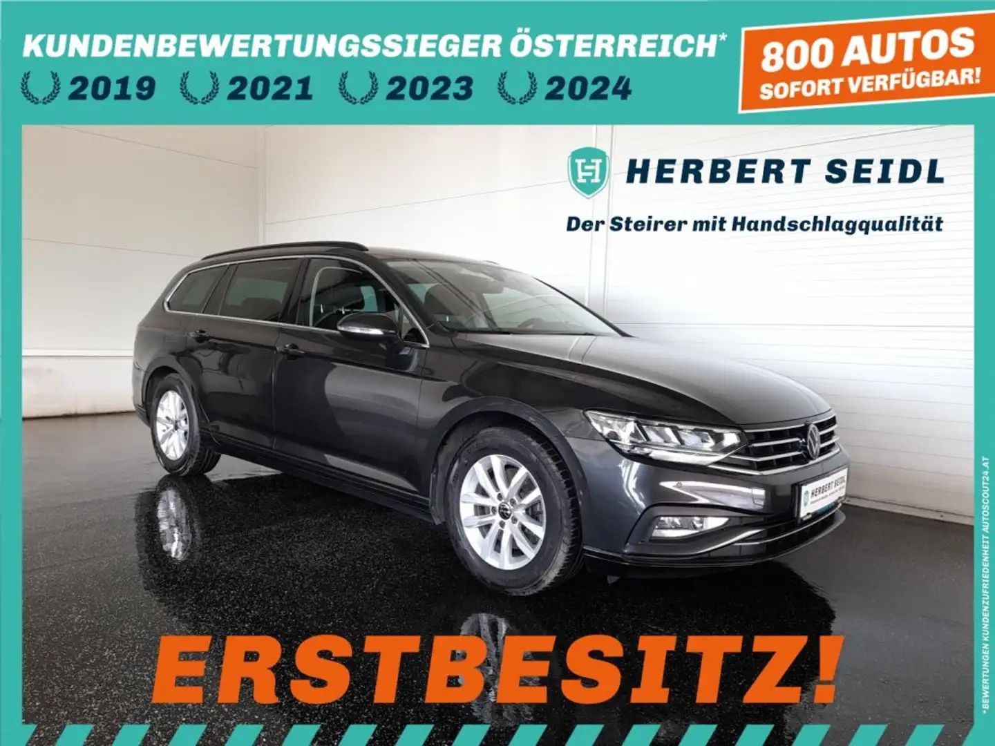 Volkswagen Passat Variant BUSINESS 2,0 TDI DSG *VOLL-LED / NAVI / ACC / KAMERA / SPORT MASSAGESITZ / TRAVEL ASSIST* Grau - 1