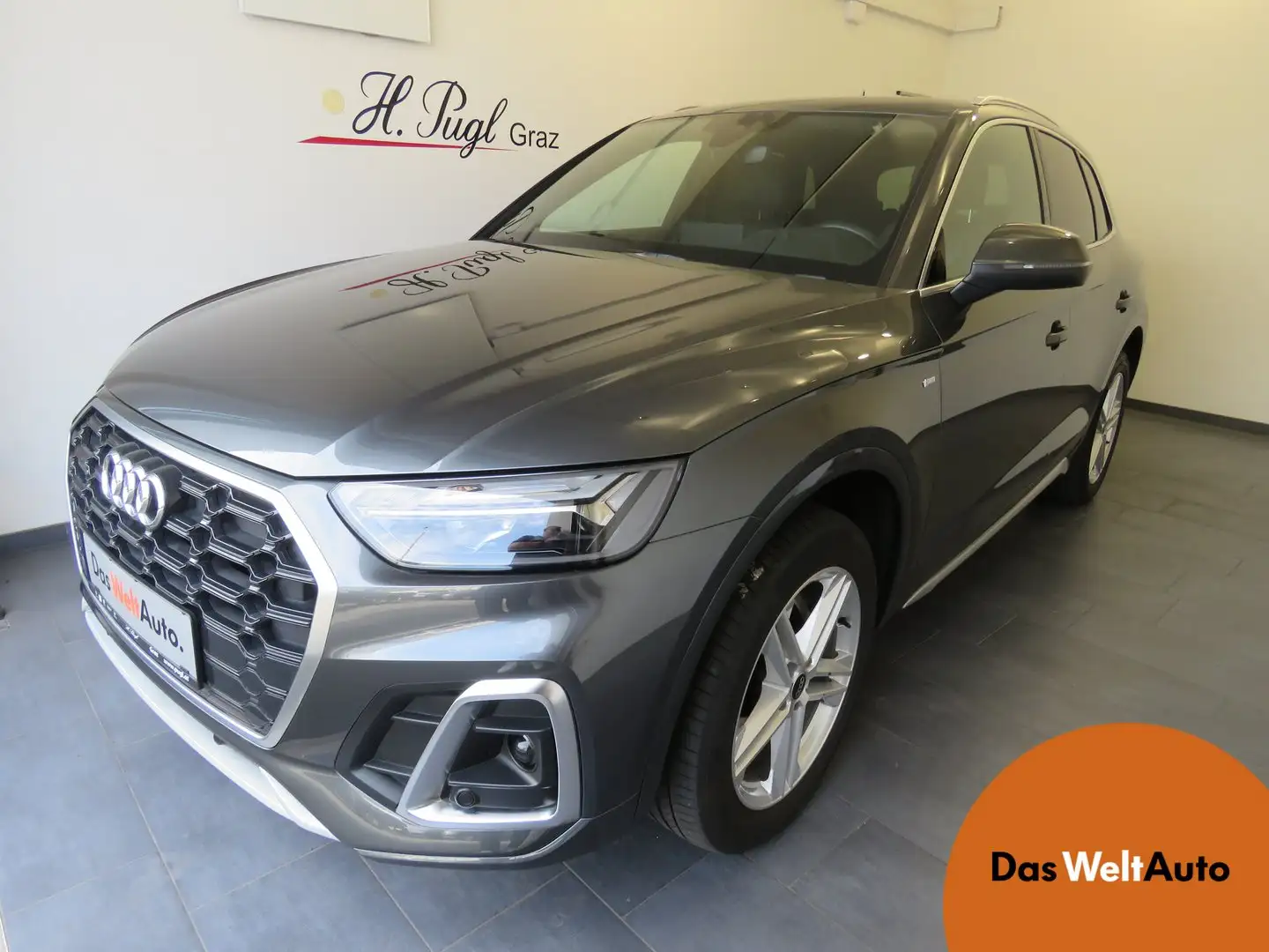 Audi Q5 40 TDI quattro S line Grijs - 1