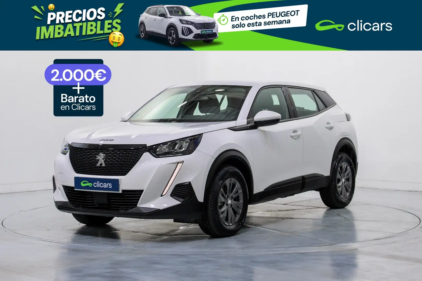 Peugeot 2008 1.5BlueHDi S&S Active Pack 110 Blanco - 1