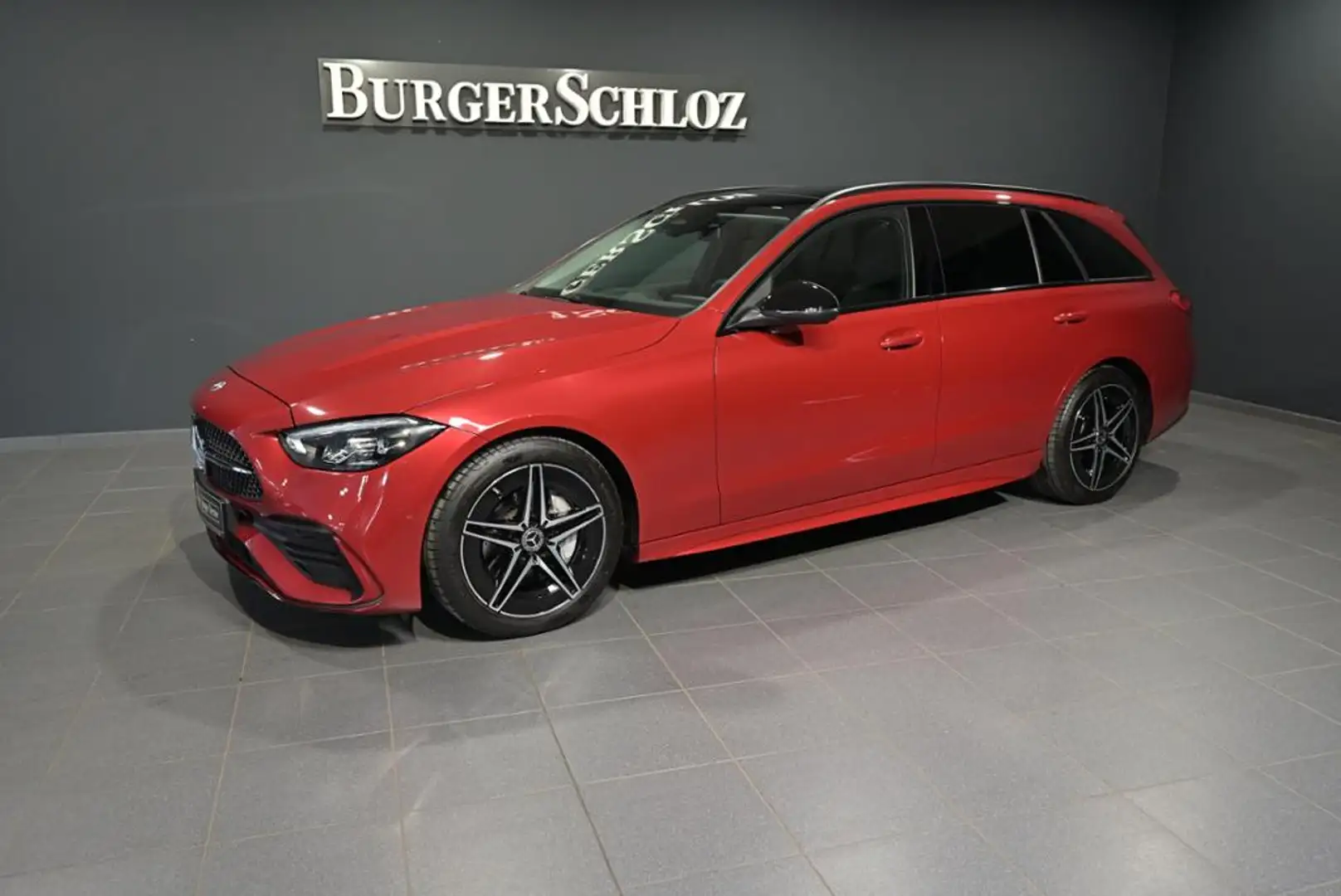 Mercedes-Benz C 180 T AMG/PANO/LED/KAMERA/NIGT/TOTW/SHZ Rouge - 1