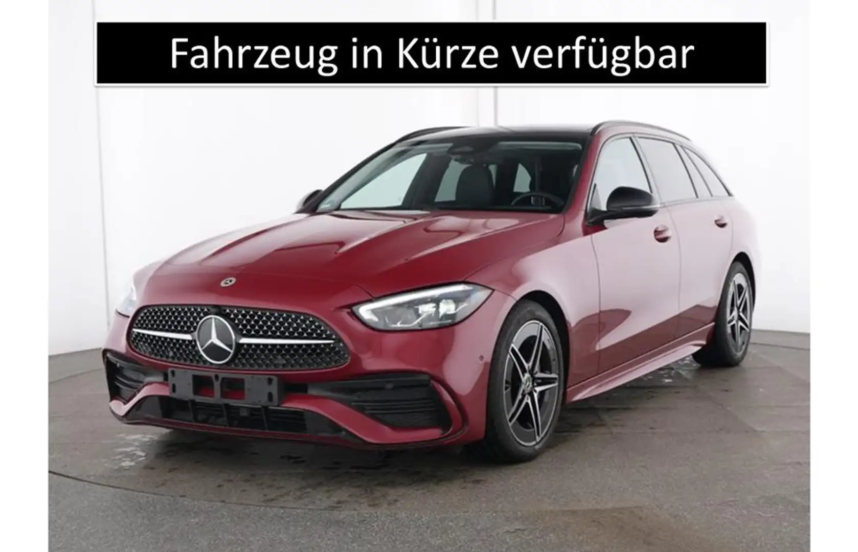 Mercedes-Benz C 180 T AMG/PANO/LED/KAMERA/NIGT/TOTW/SHZ Rot - 1