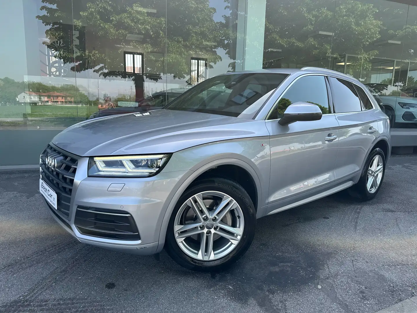 Audi Q5 Q5 40 2.0TDI/QUATTRO/S.LINE/MATRIX/ Plateado - 1