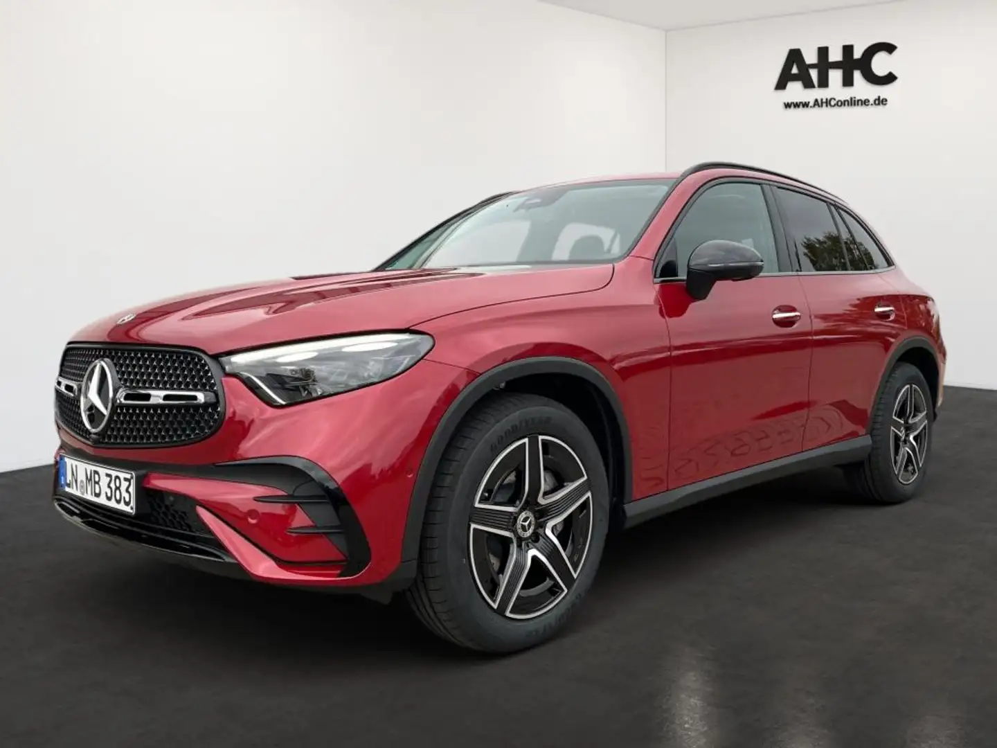 Mercedes-Benz GLC 200 4MATIC +AMG-Line+NIGHT-PAKET+AHK+MULTI++ Rot - 1