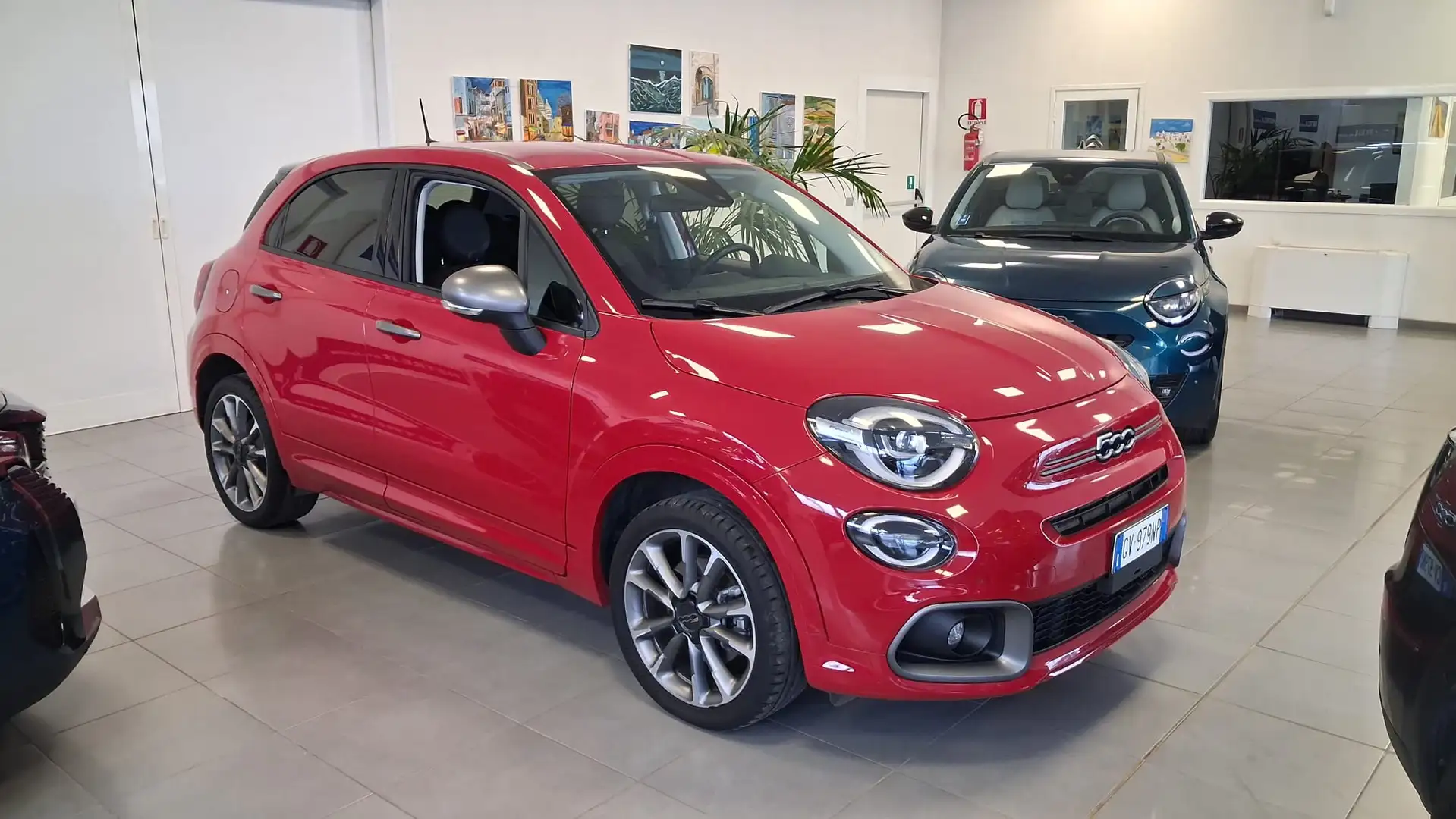 Fiat 500X 1.5 t4 hybrid Sport 130cv dct AUTOMATICA Rot - 2