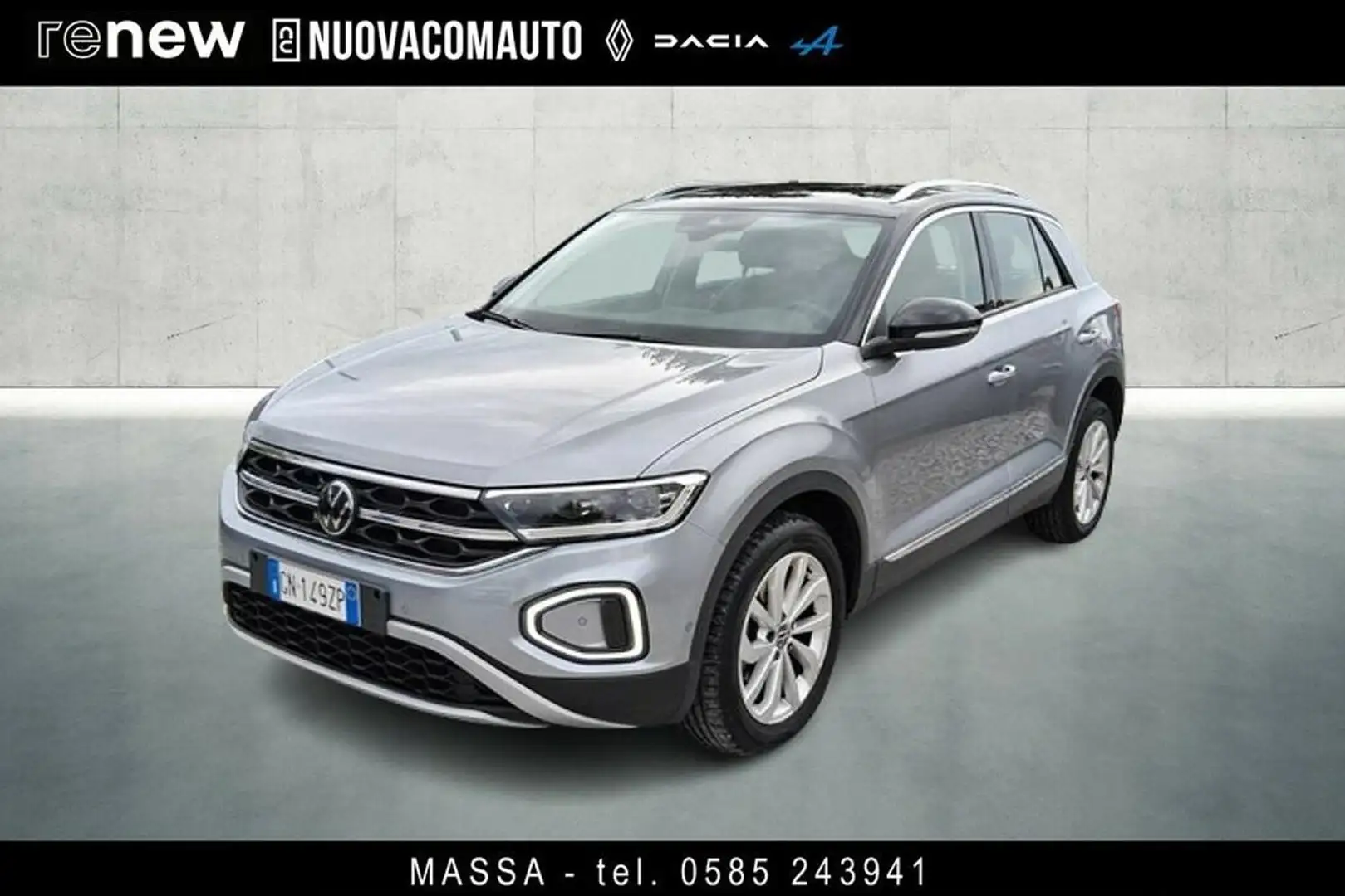 Volkswagen T-Roc 1.0 tsi Style Grigio - 1