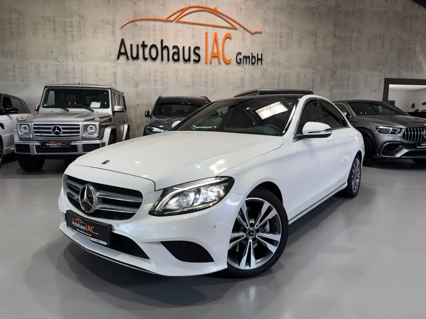 Mercedes-Benz C 300 /HeadUp/SPURH/PANO/LED/ACC/RFK Blanc - 1