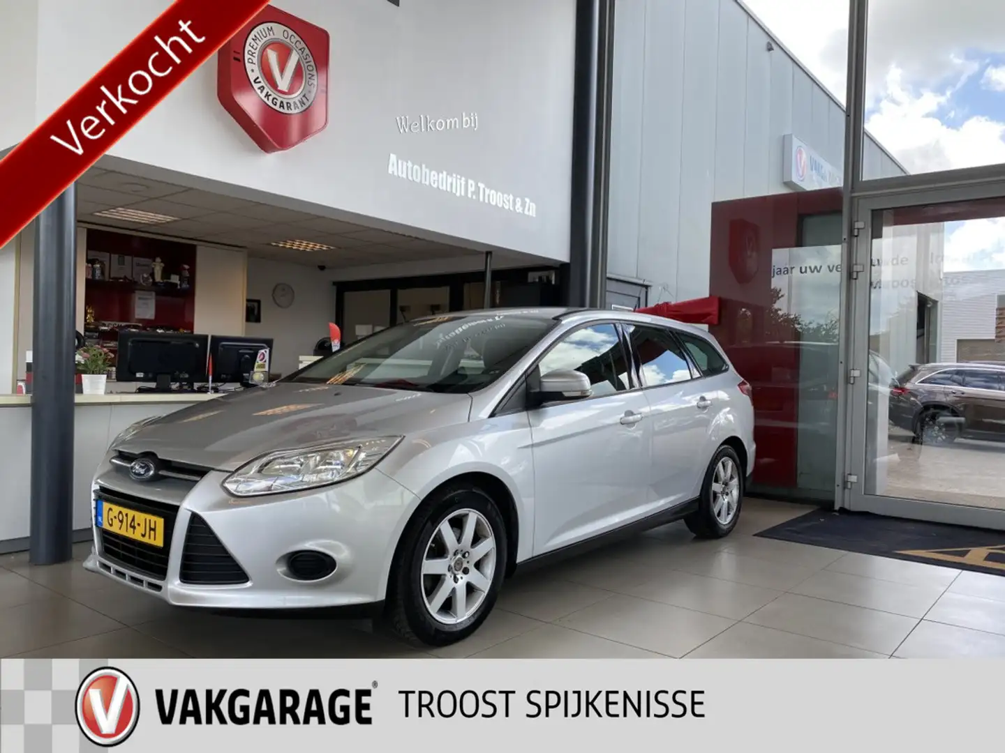 Ford Focus Wagon 1.6 TI-VCT Titanium,Navigatie,Stoelverwarmin Grau - 1