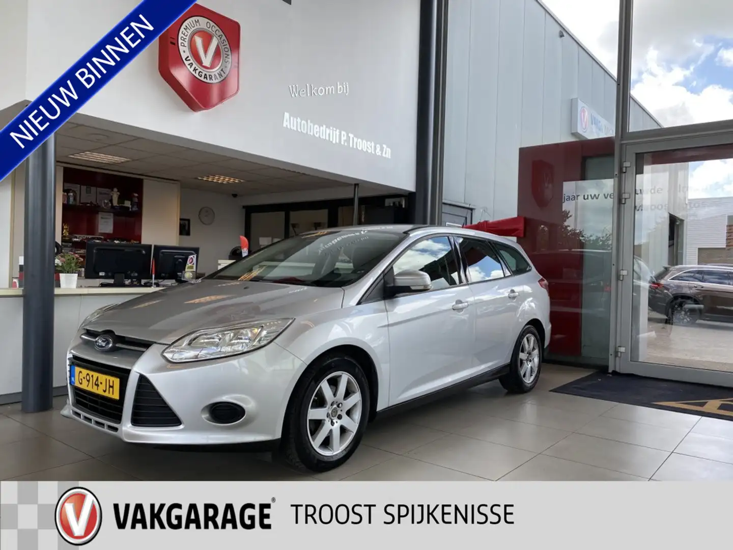 Ford Focus Wagon 1.6 TI-VCT Titanium,Navigatie,Stoelverwarmin Grijs - 1