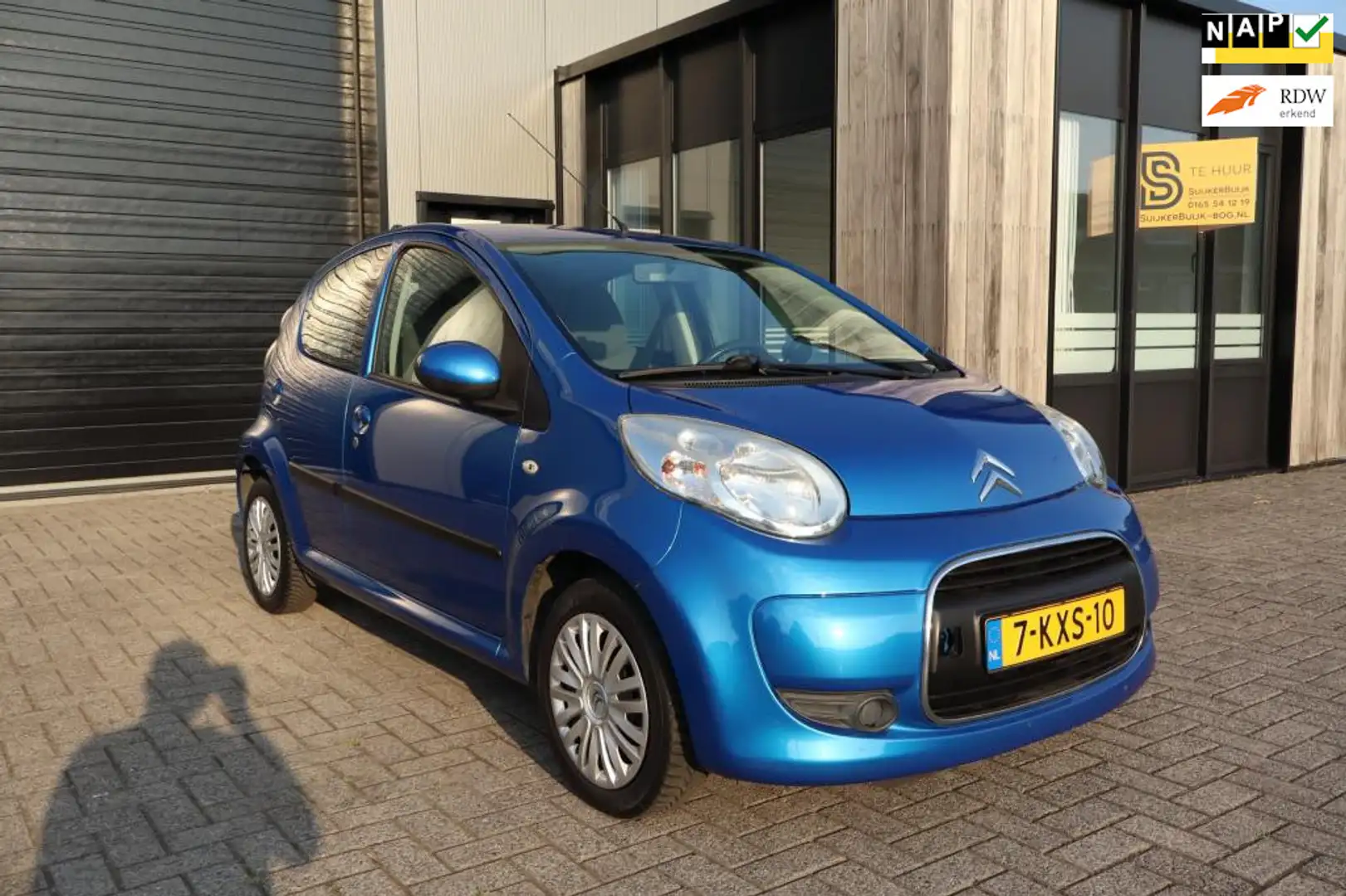 Citroen C1 135DKM | ZUINIG | ELEK-RAMEN | 5DRS |2 SLEUTELS Blauw - 1