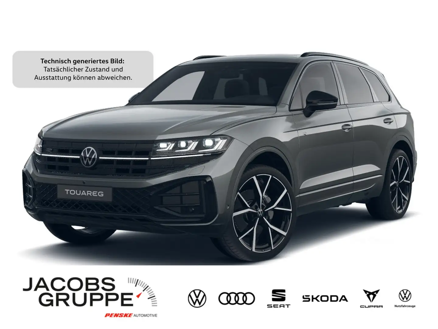 Volkswagen Touareg 3.0 TDI 4M R-Line "Black Style" DSG,N Grau - 1