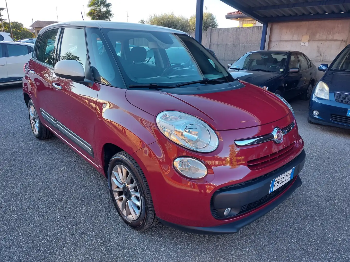 Fiat 500L 1.3 mjt  95cv / tetto panoramico Rosso - 2