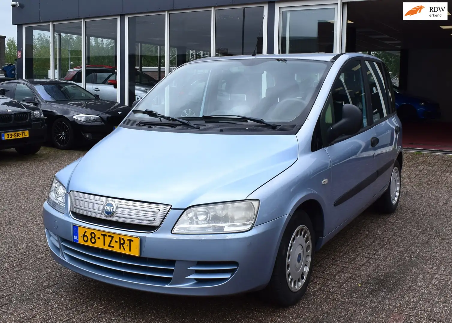 Fiat Multipla 1.6-16V Active NIEUWE APK GELDIG T/M 5-2027 | 6 ZI Blau - 1