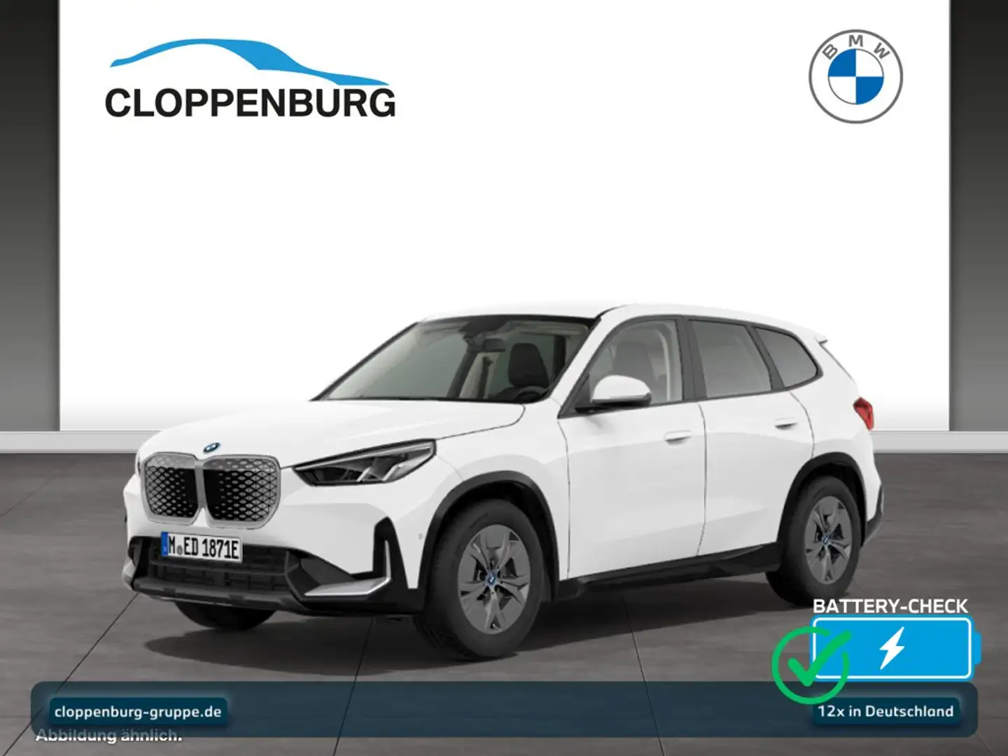 BMW iX1 xDrive30 SHZ+HiFi+Ambi+Sportf+BT+S/S-AT+ZV Weiß - 1