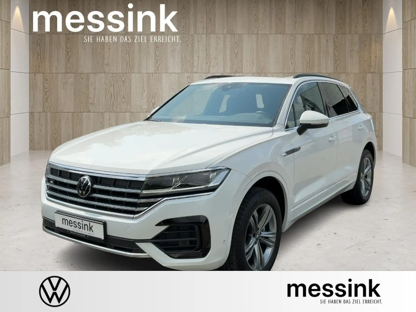 Volkswagen Touareg 3.0 V6 TDI R-Line 4Motion (EURO 6d)*Leder*Navi*Pan Bianco - 1