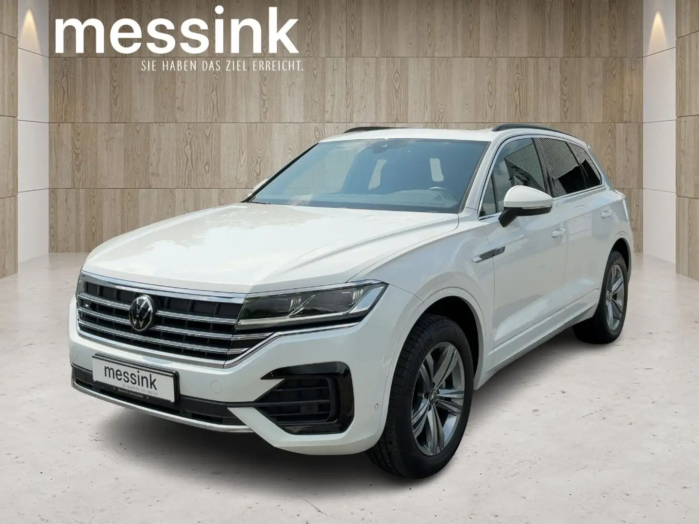 Volkswagen Touareg 3.0 V6 TDI R-Line 4Motion (EURO 6d)*Leder*Navi*Pan Bianco - 2
