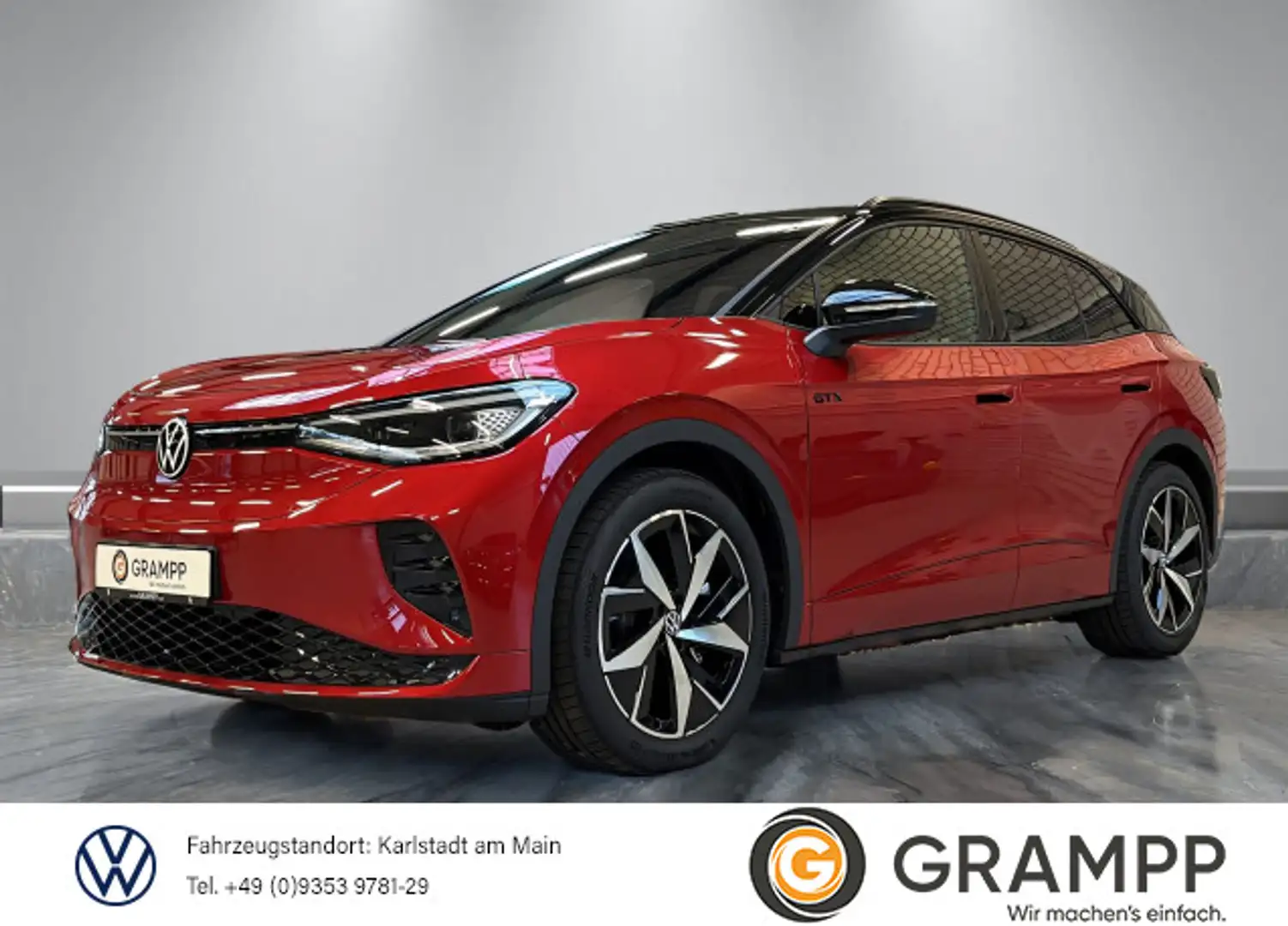 Volkswagen ID.4 GTX 4M +CCS+WÄRMEPUMPE+DCC+MATRIX+ Rot - 1