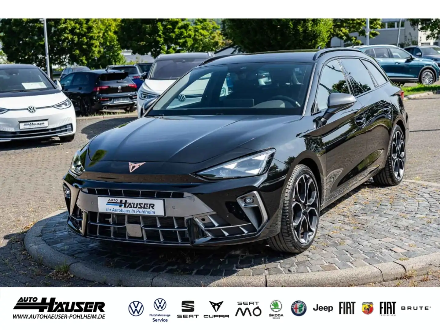 CUPRA Leon Sportstourer 1.5 eTSI DSG AHKV EL HECKKL. NAVI KAM Schwarz - 1