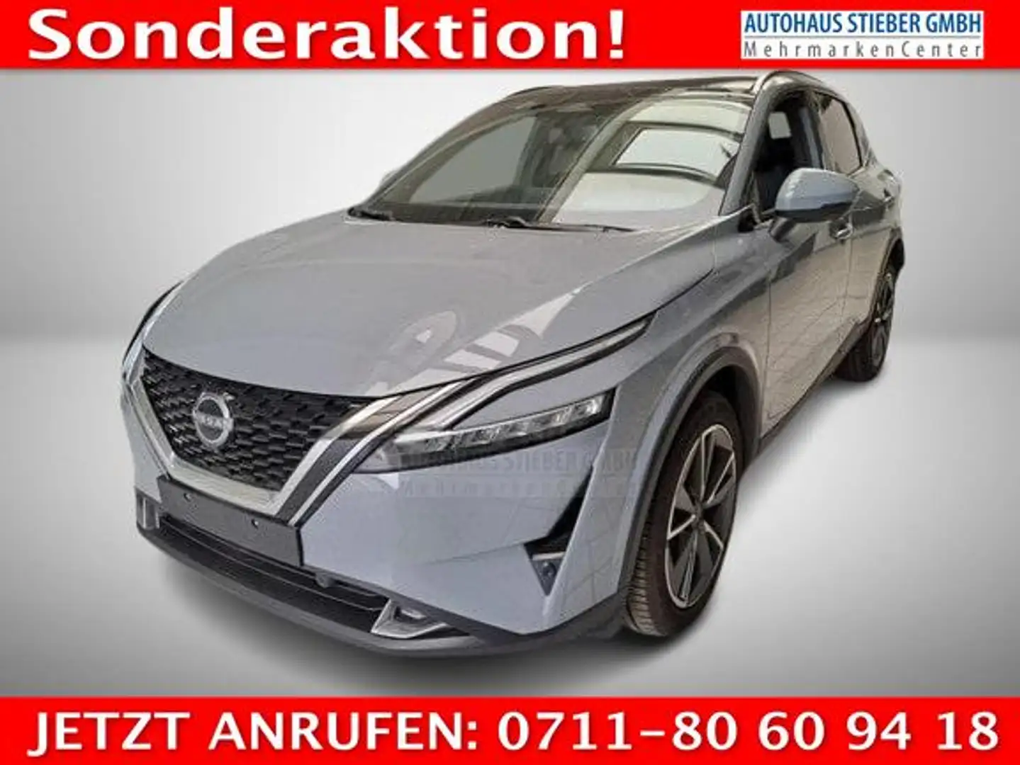 Nissan Qashqai Tekna+ MHEV+MASSAGE+PANO+360KAM+BOSE+NAVI+SHZ 1... Grau - 1