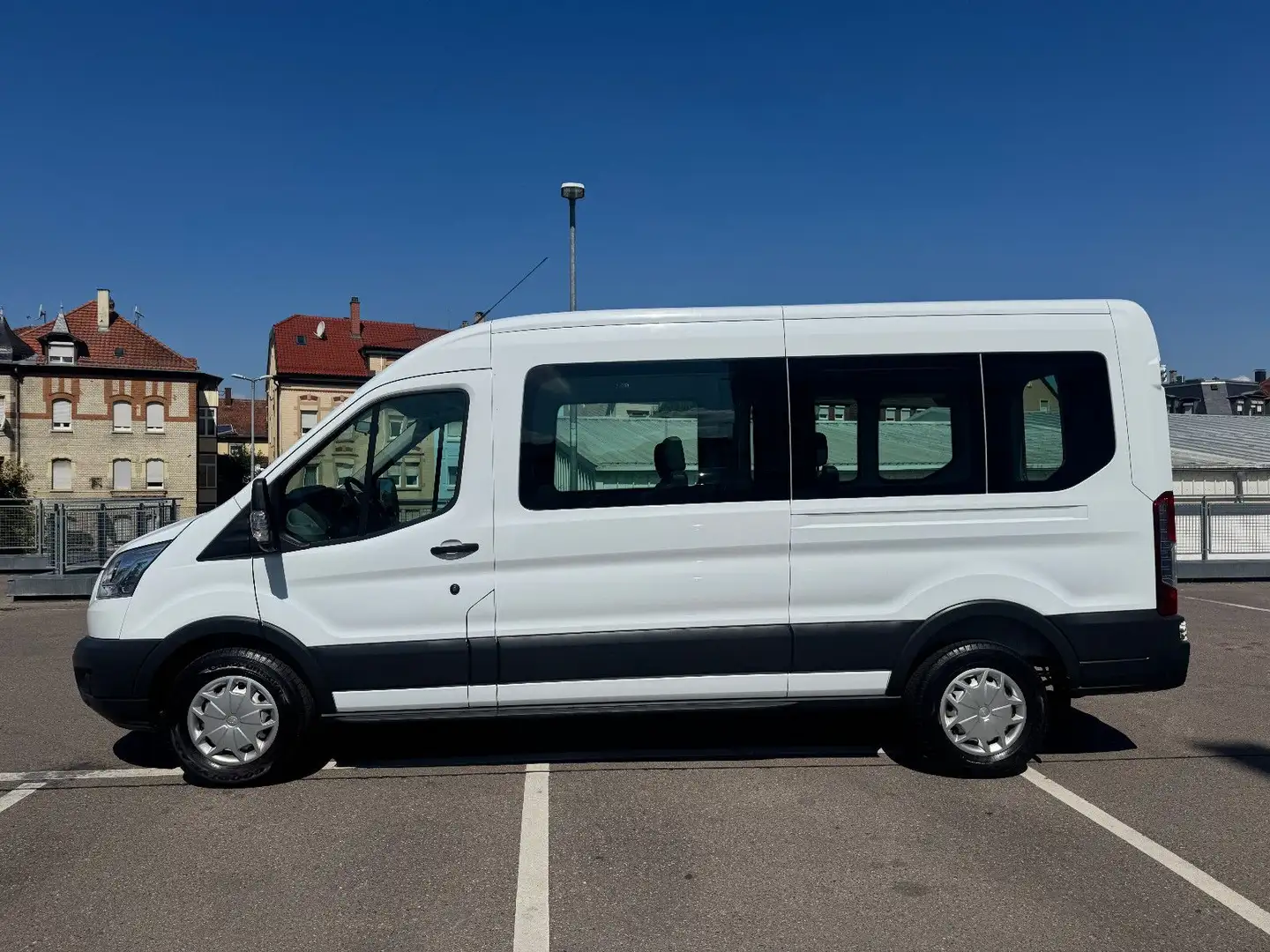 Ford Transit 350 L3H2 9-SITZER/DOPPEL-KLIMA/PDC Blanc - 2
