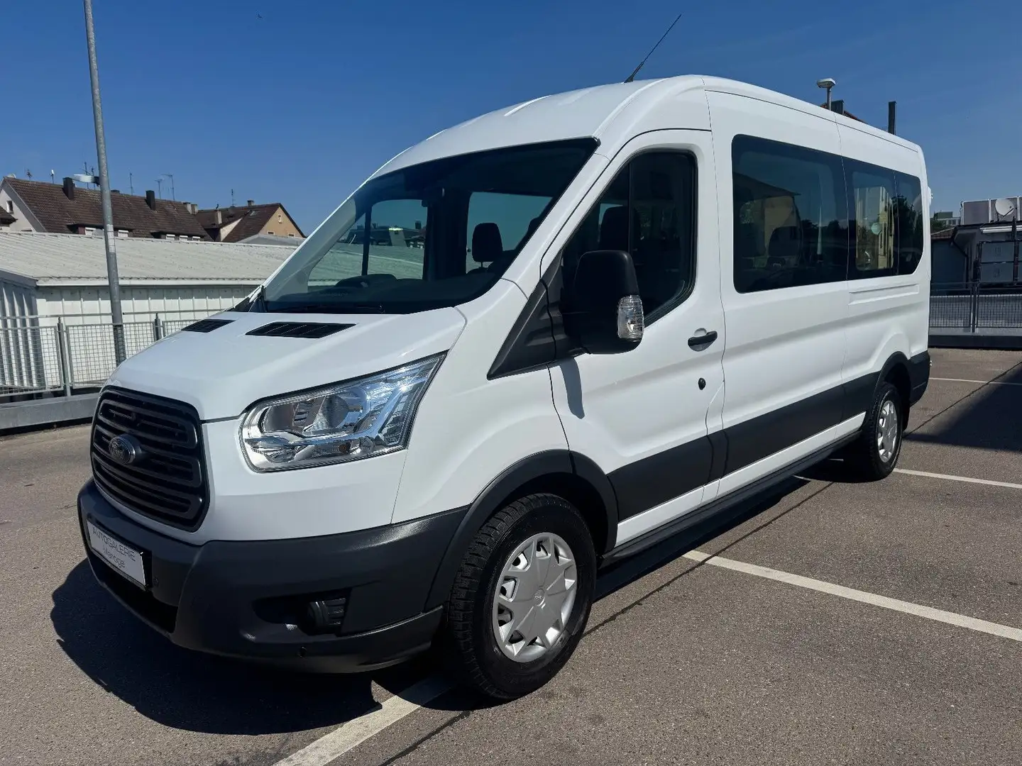 Ford Transit 350 L3H2 9-SITZER/DOPPEL-KLIMA/PDC Blanc - 1