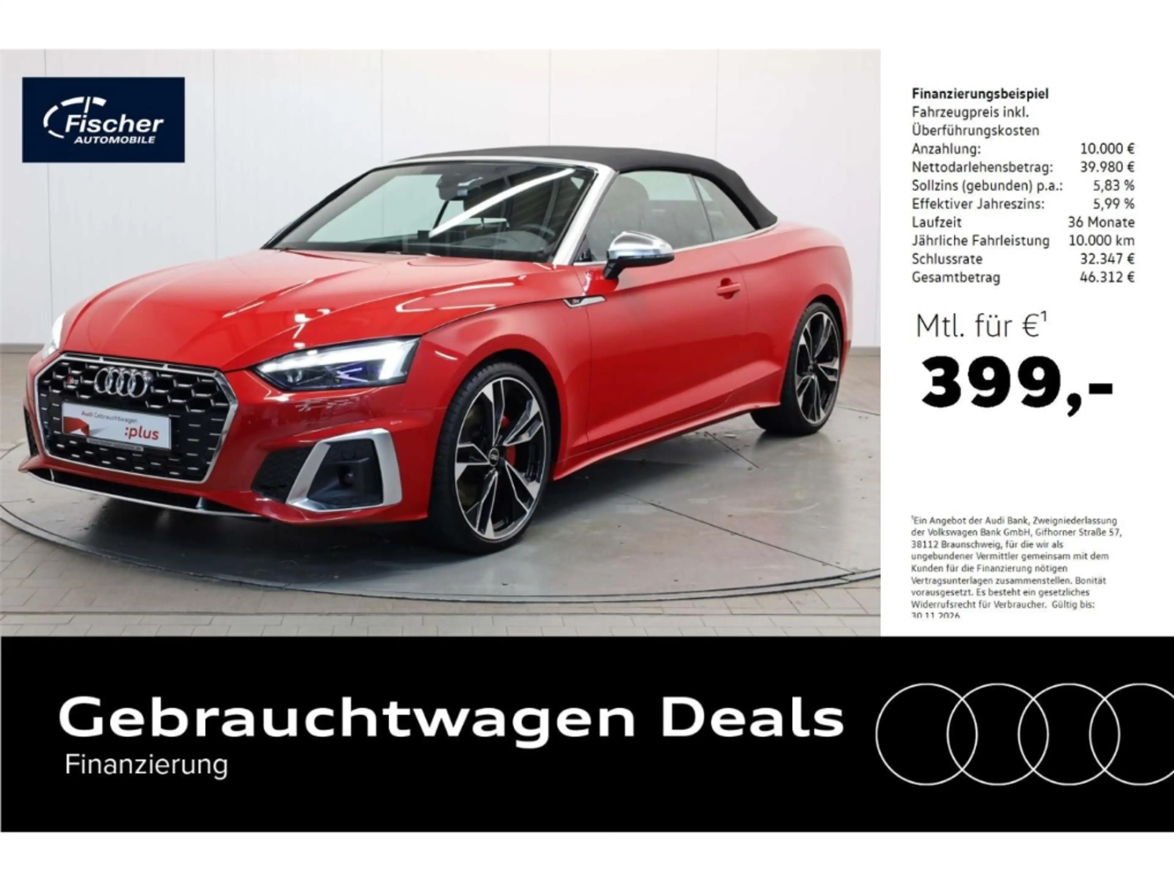 Audi S5 Cabriolet TFSI quattro