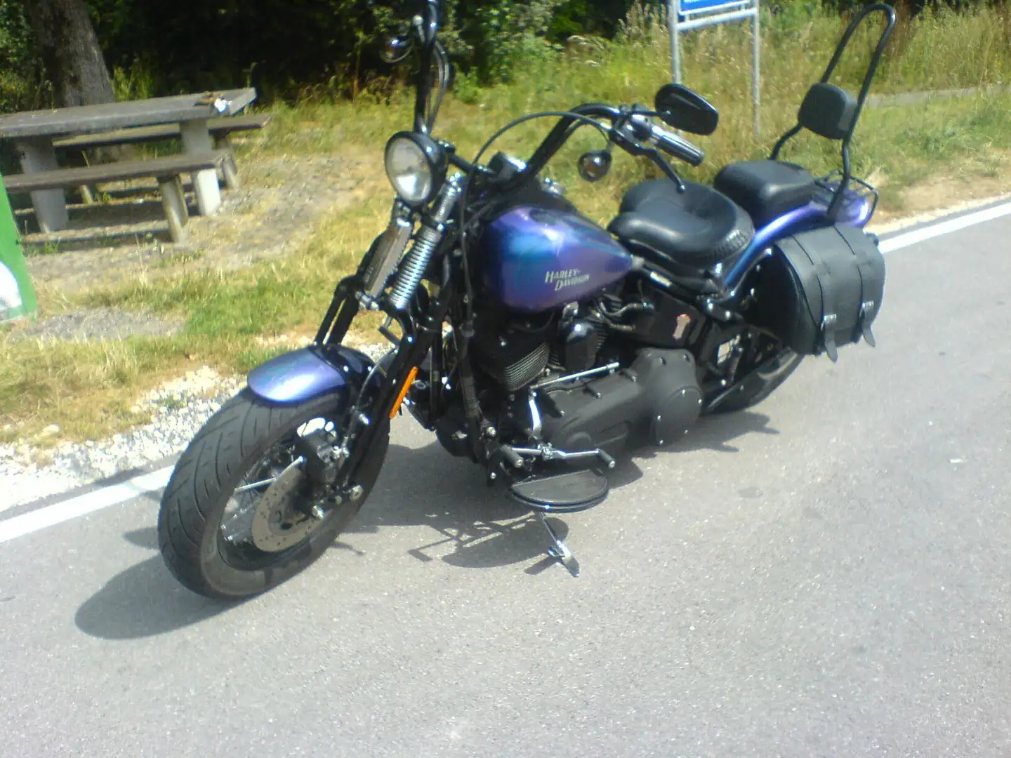 Harley-Davidson Softail Cross Bones Azul - 2