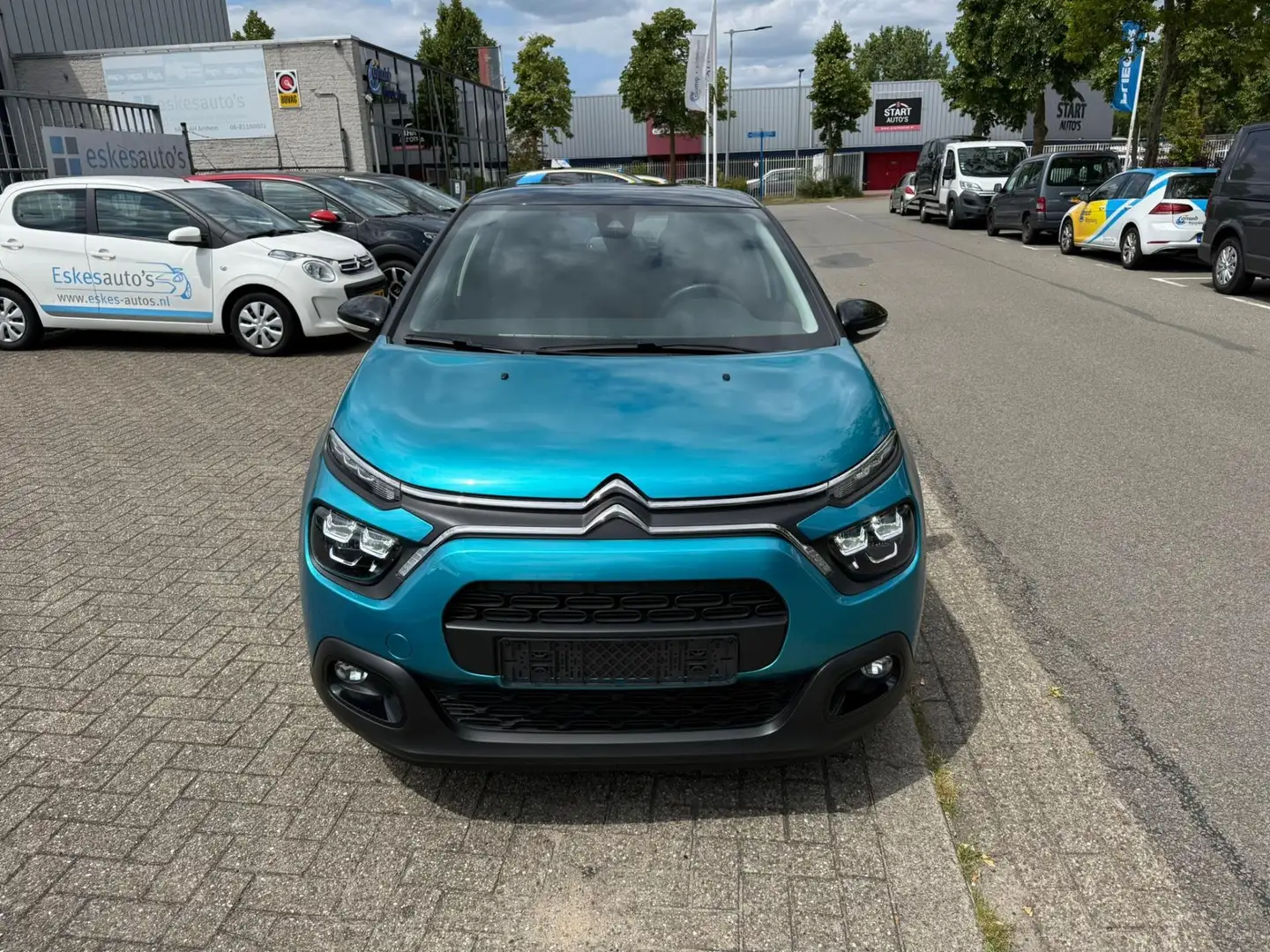 Citroen C3 1.2 PureTech Feel, Facelift, Navi, 12 mnd garantie Bleu - 2