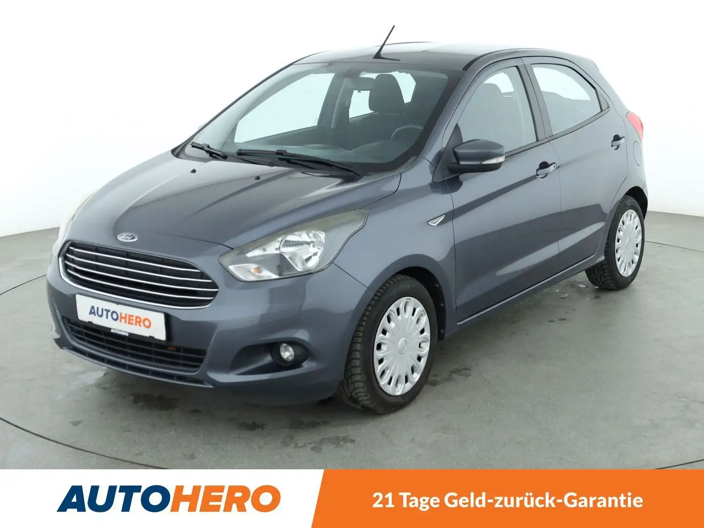 Ford Ka/Ka+ 1.2 Ti-VCT Basis*LIM*KLIMA*BLUETOOTH* Gris - 1