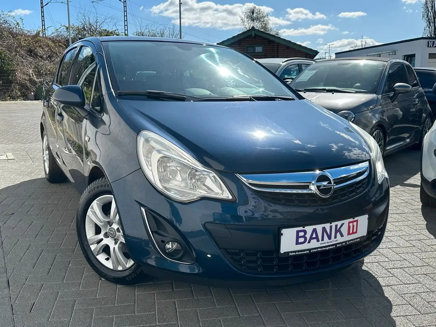 Opel Corsa D 150 Jahre Opel -Navi/ PDC/ Panoramadach- Blau - 2