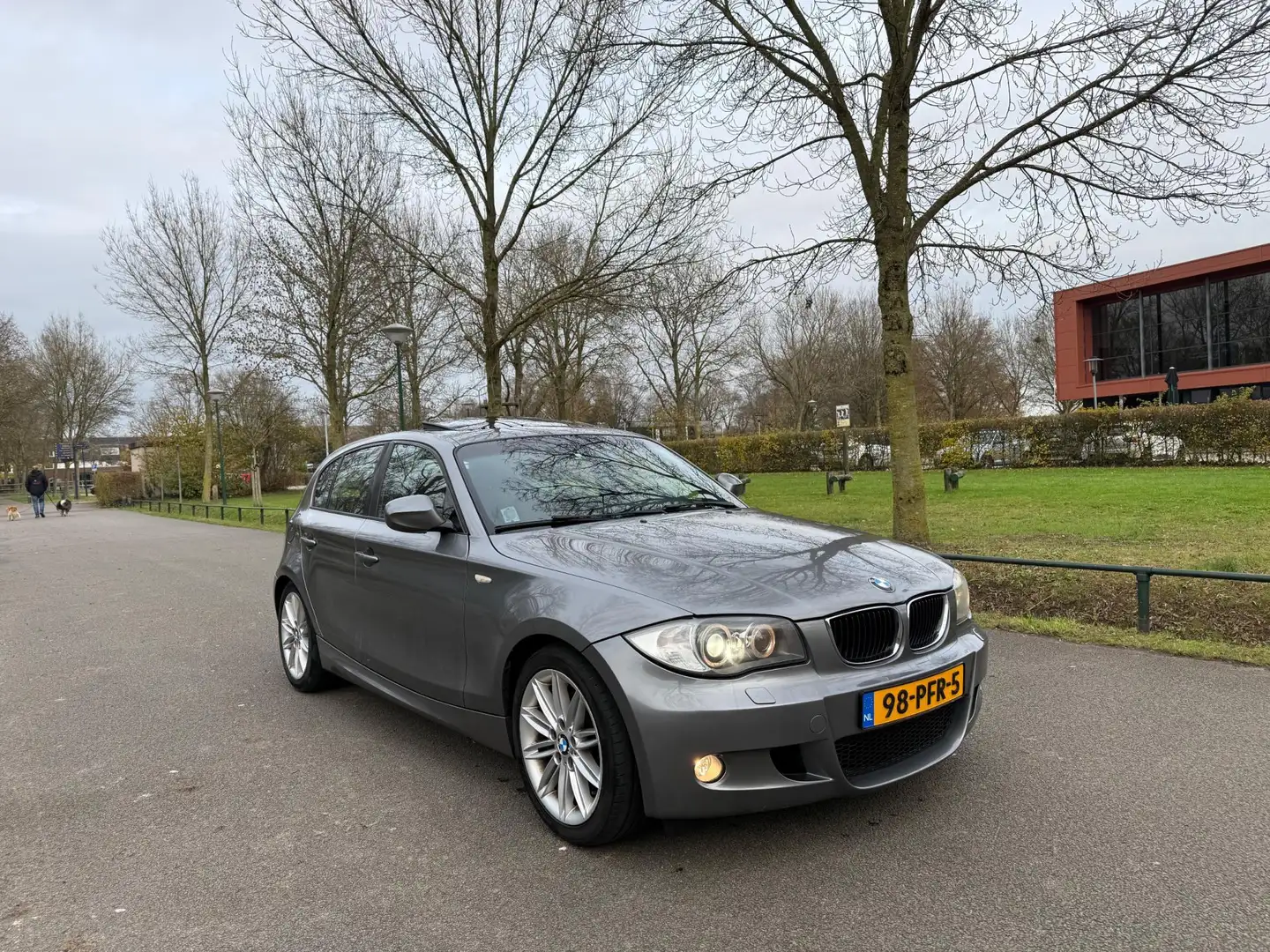 BMW 120 1-serie 120i Business Line M PAKKET/DAK/XENON/NAVI Сірий - 2