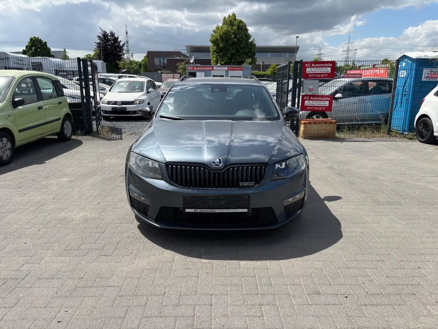 Skoda Octavia Combi RS*NAVI*LEDER* Gris - 2