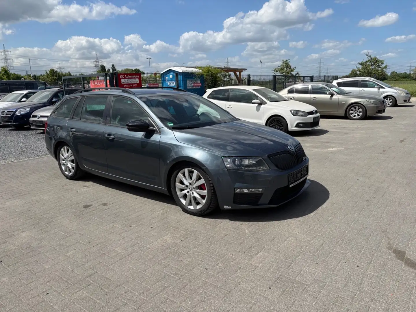Skoda Octavia Combi RS*NAVI*LEDER* Gris - 1