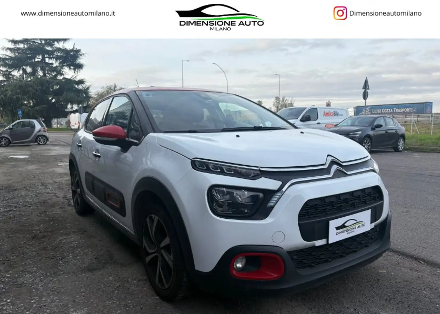 Citroen C3 C3 III 2017 1.2 puretech Shine Pack s Bianco - 1
