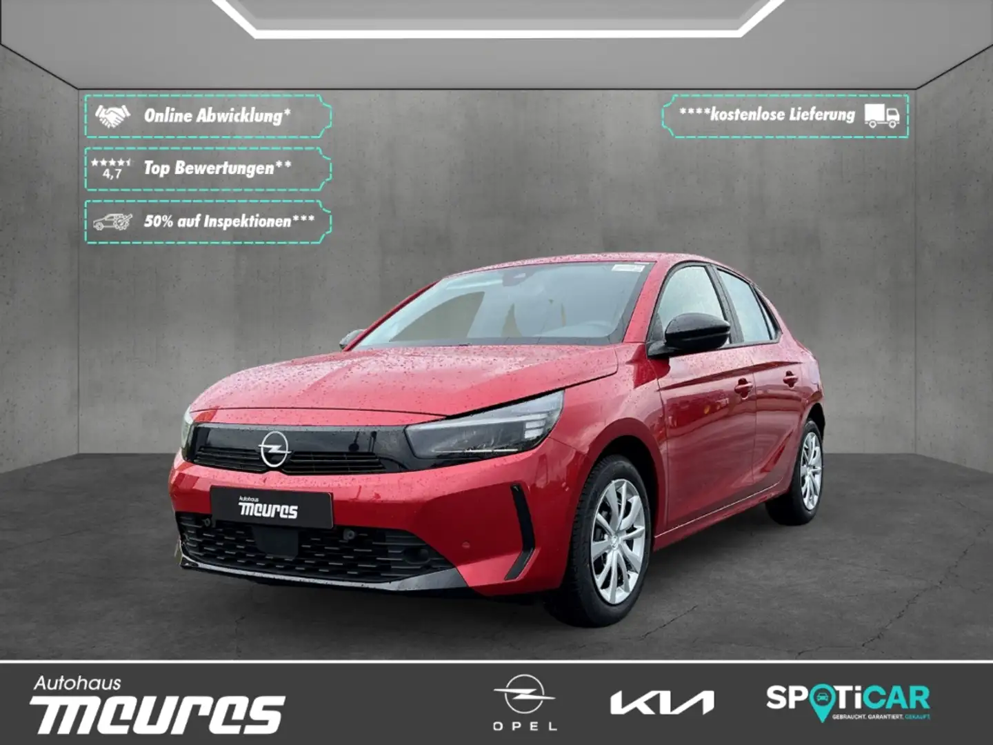 Opel Corsa F 1.2 Facelift Allwetter Apple CarPlay Allwetter A Rojo - 2