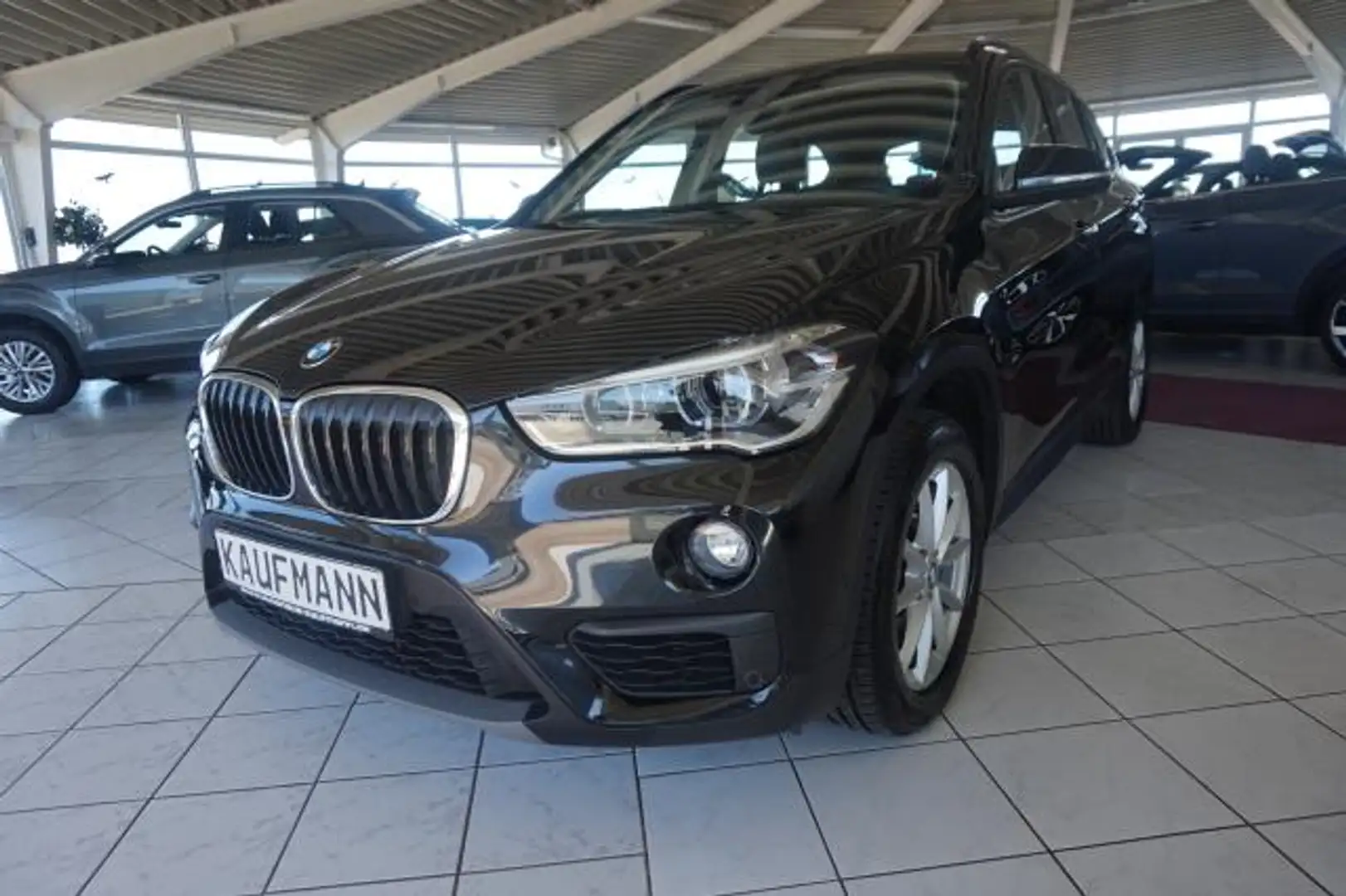 BMW X1 X1 20D XDRIVE ADVANTAGE AUT. LEDER AHK NAVI LED Negro - 2