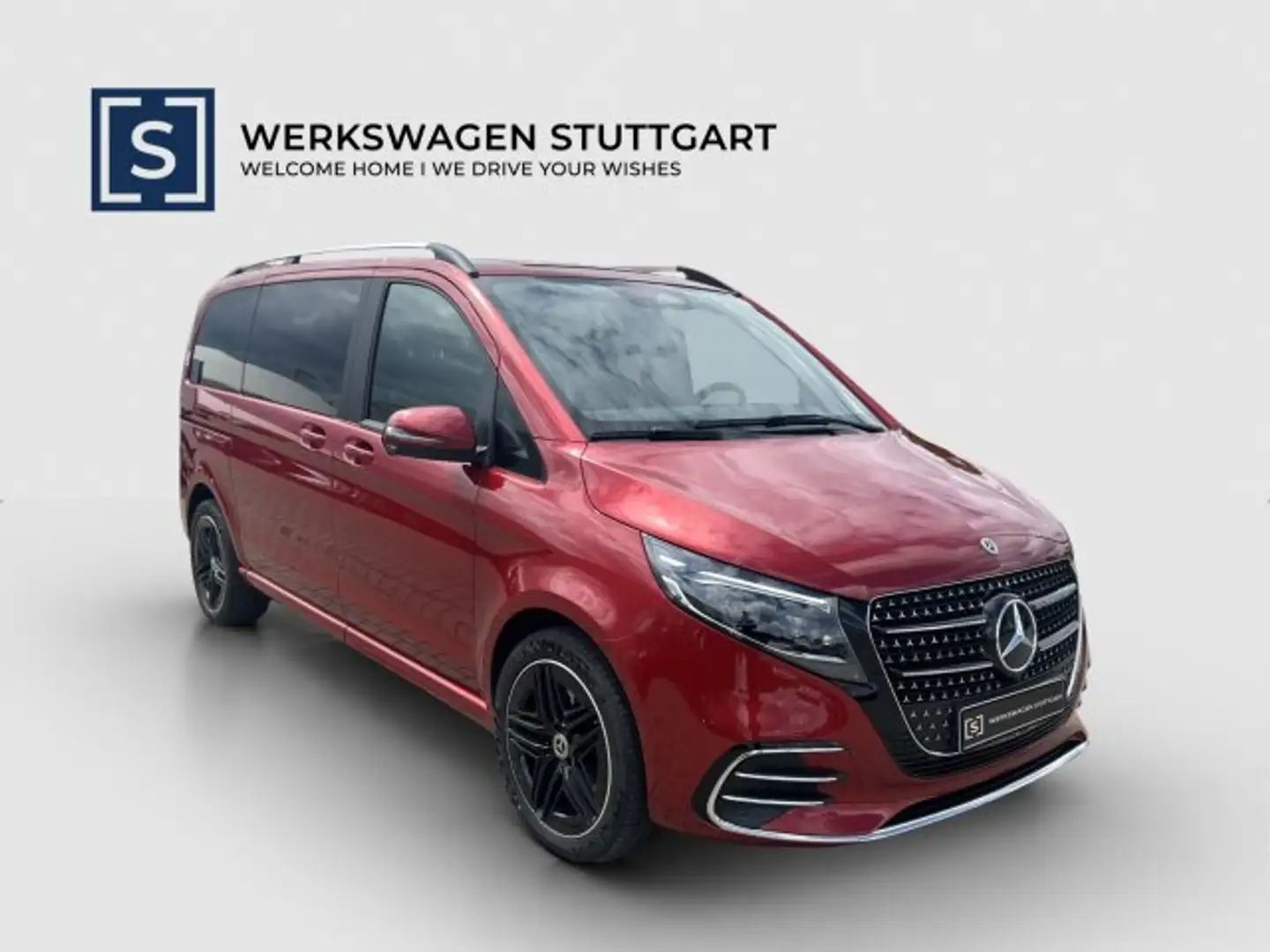 Mercedes-Benz V 220 V 220 d Kompakt 4MATIC STYLE AMG AHK NEUES MODEL Rot - 2