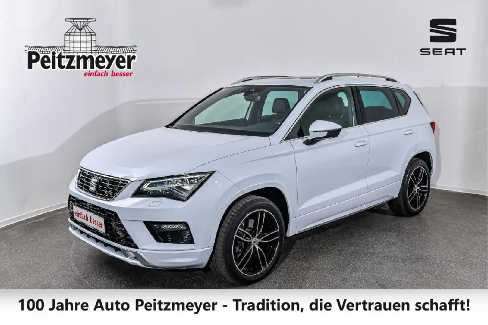 SEAT Ateca 2.0 TSI 4Drive DSG FR Blanc - 1