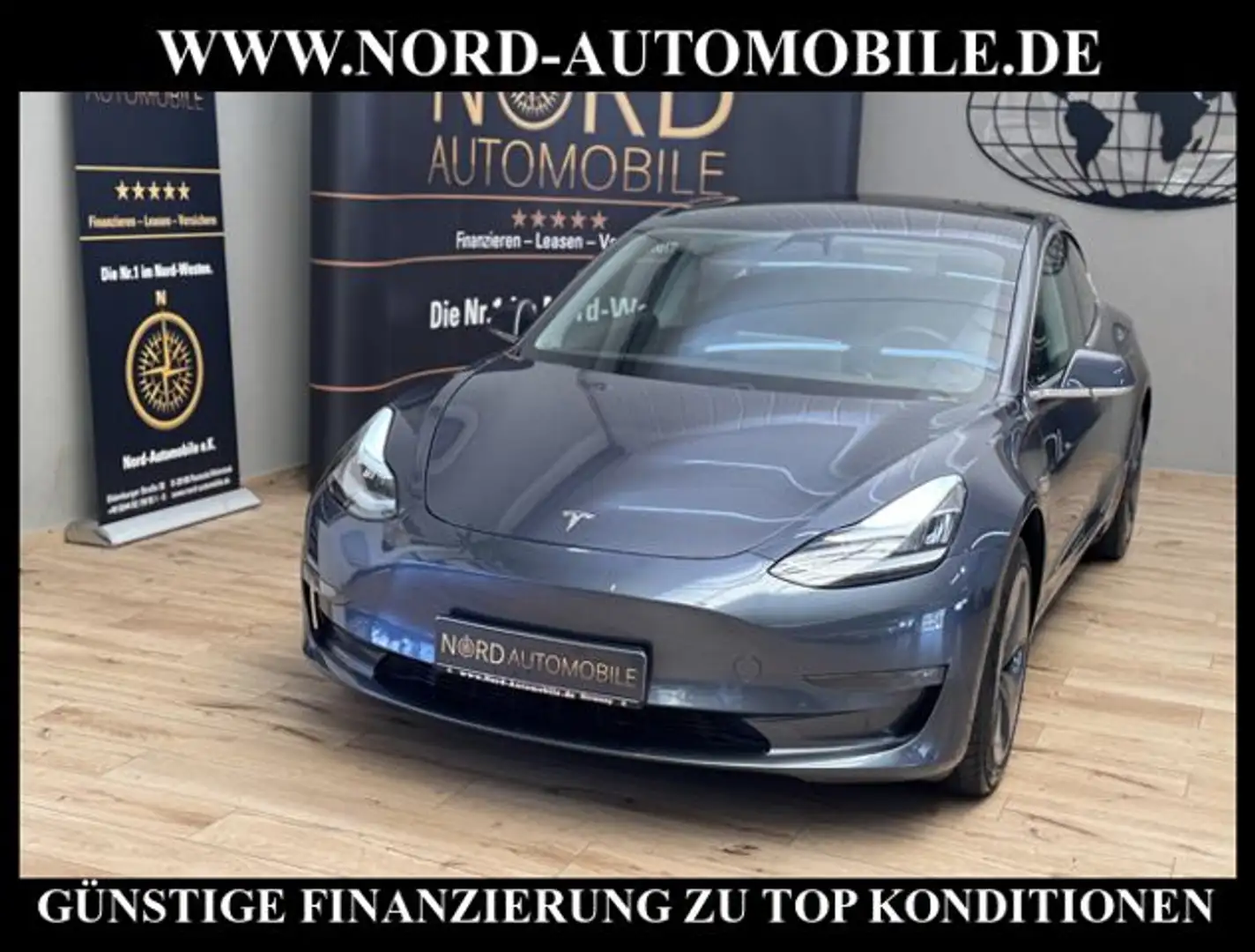 Tesla Model 3 Long Range Dual AWD *AUTOPILOT*TOP-KM* Szürke - 1