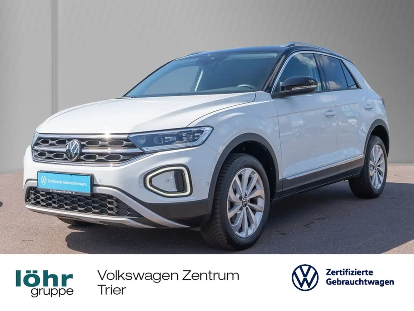 Volkswagen T-Roc 1.5 TSI DSG Style Navi, AHK, WWV Weiß - 1