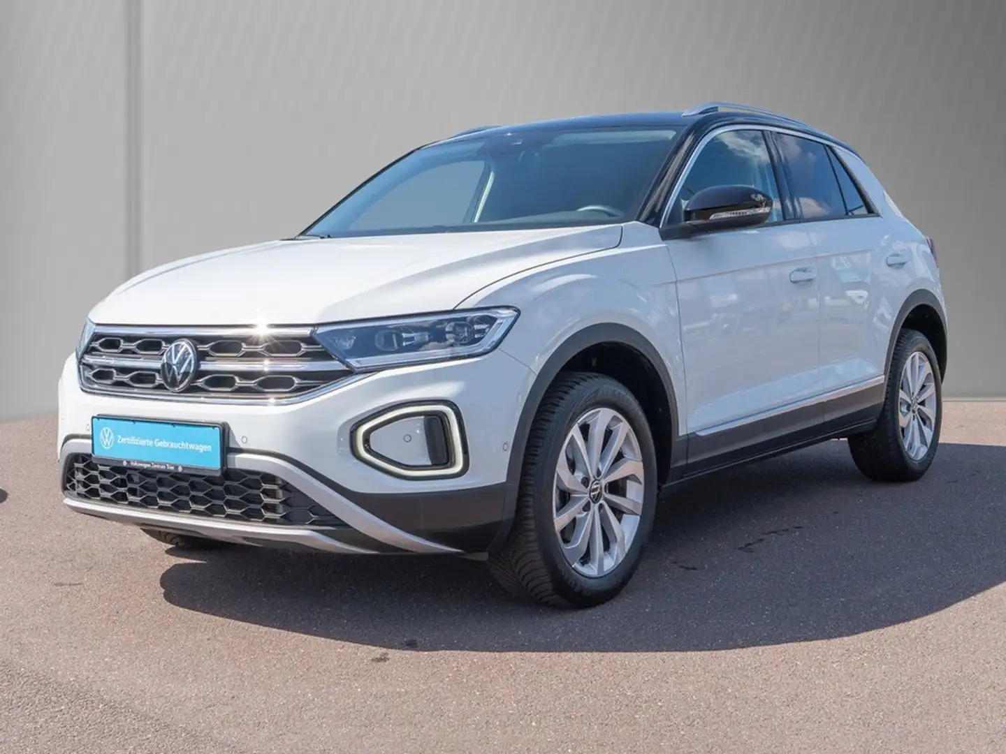 Volkswagen T-Roc 1.5 TSI DSG Style Navi, AHK, WWV Weiß - 2