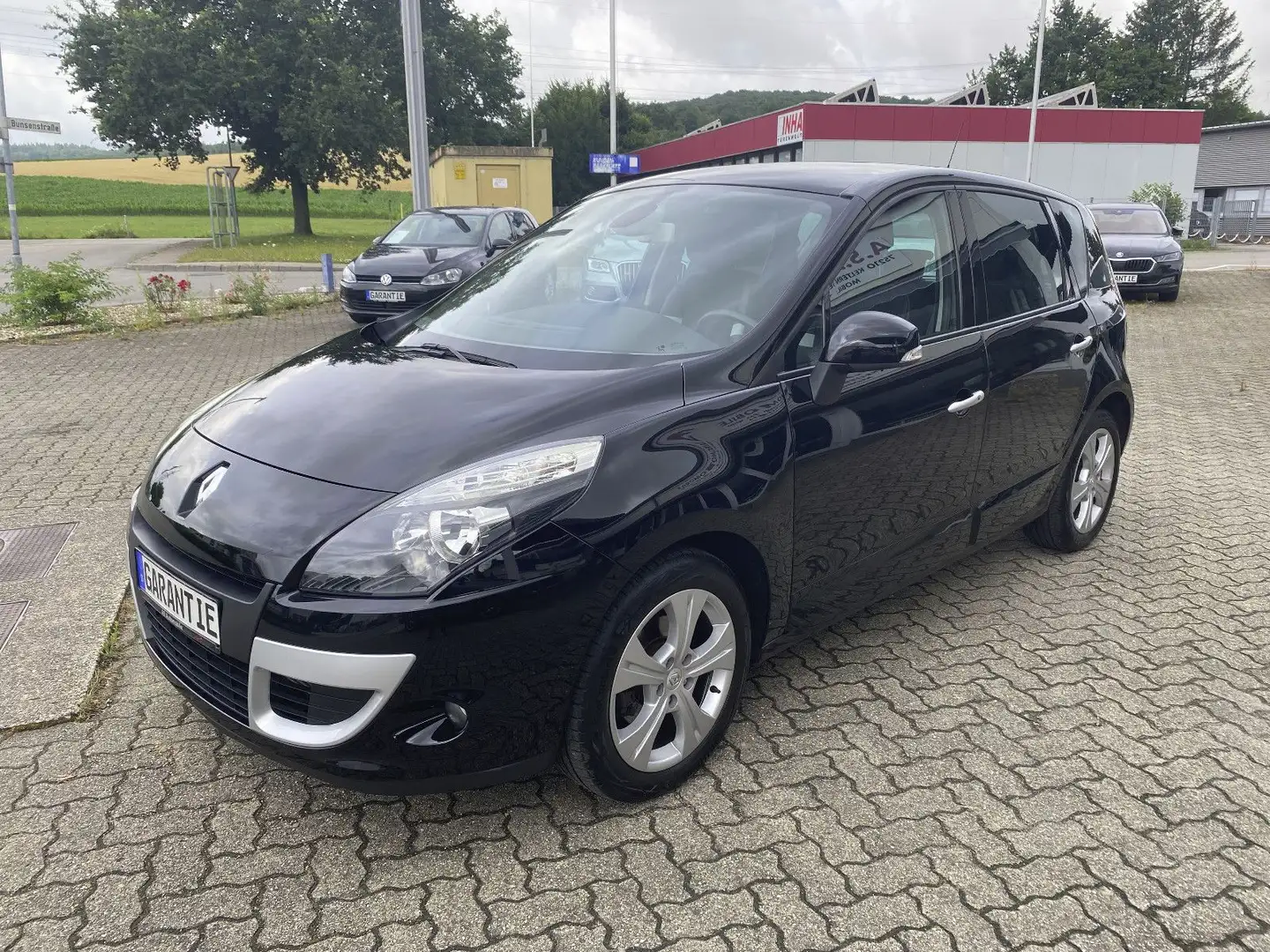 Renault Scenic III Dynamique AHK Navi  PDC Teil Leder Schwarz - 2