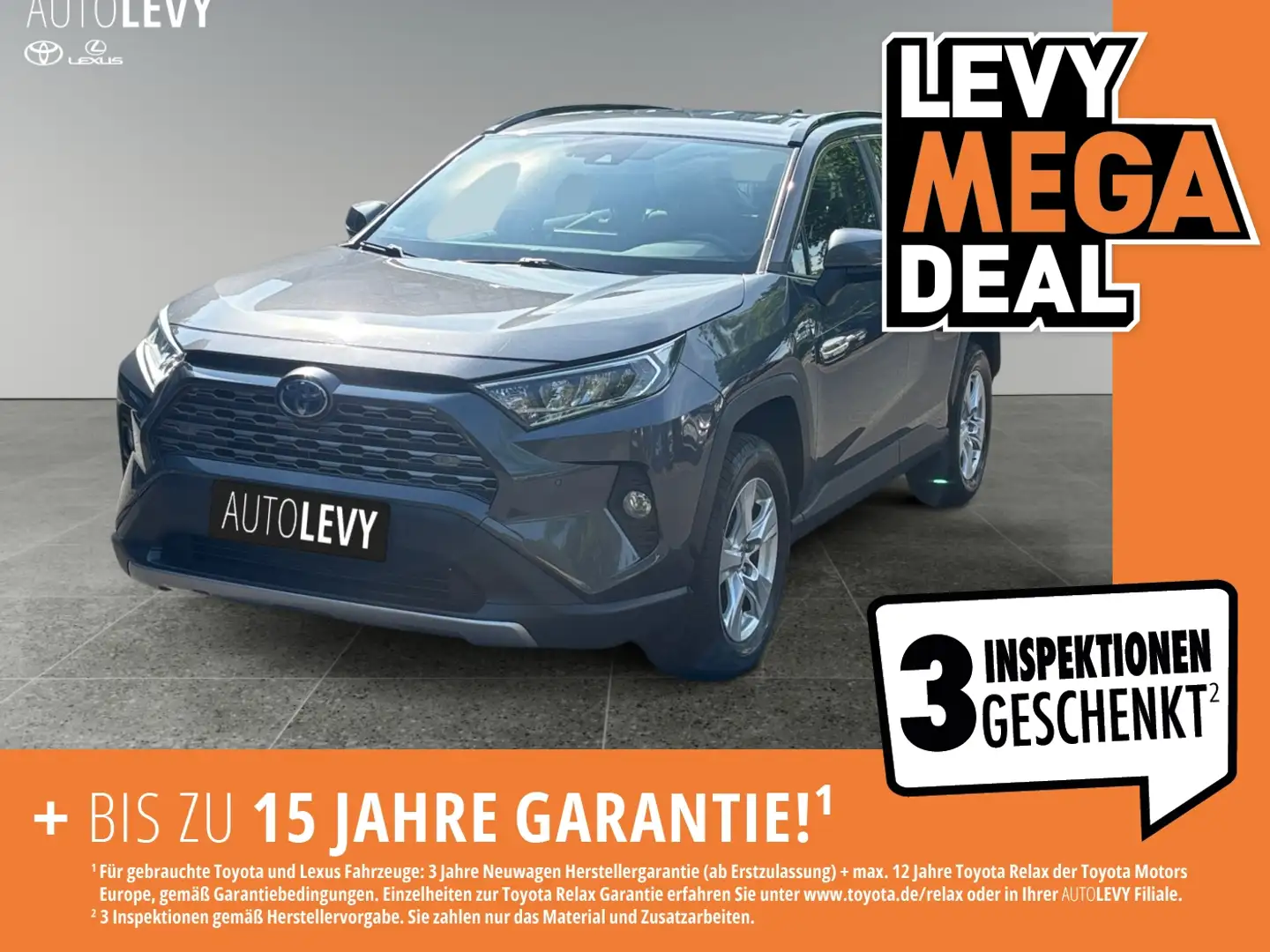 Toyota RAV 4 RAV4 2.5 Business Edition *CARPLAY*AA*KAMERA* Grijs - 1