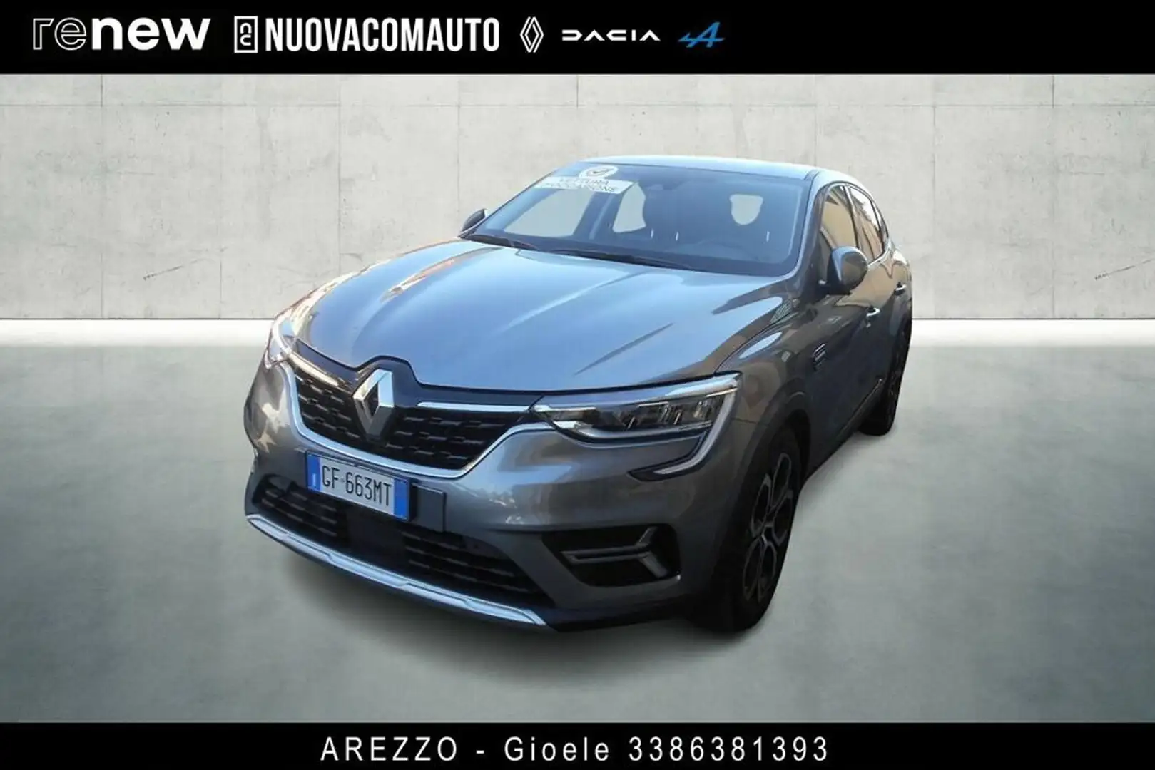 Renault Arkana 1.6 hybrid Intens E-Tech 145cv Grigio - 1