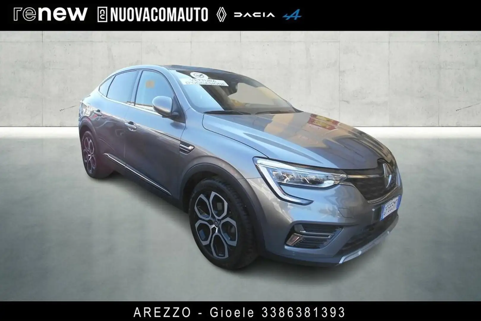 Renault Arkana 1.6 hybrid Intens E-Tech 145cv Grigio - 2