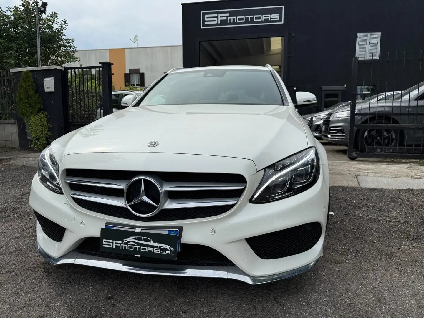 Mercedes-Benz C 250 C 250 d S.W. Automatic Premium Bianco - 1