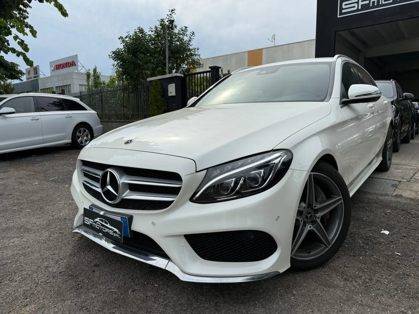 Mercedes-Benz C 250 C 250 d S.W. Automatic Premium Bianco - 2