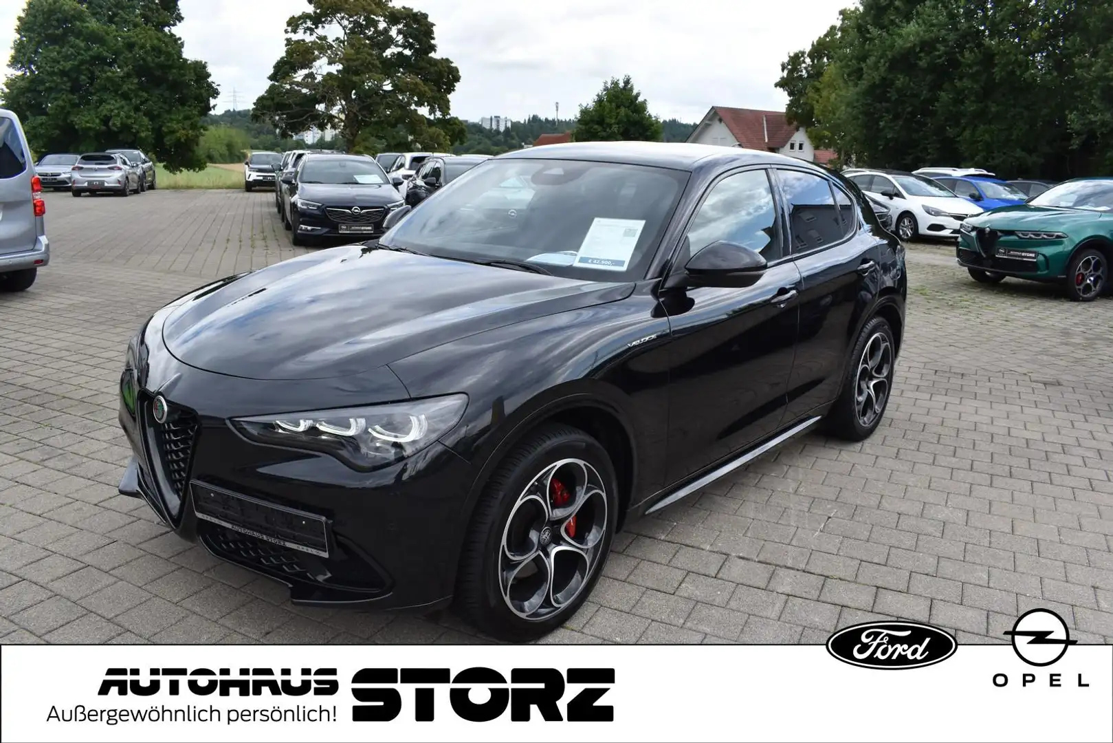 Alfa Romeo Stelvio Veloce Q4 |VELOCE|HARMAN&KARDON|ACC|MEMORY|KEYLESS Schwarz - 1